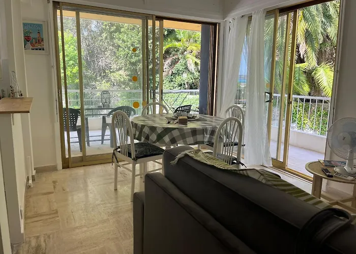 « Hawai » Proche Mer, Calme, Piscine マントン